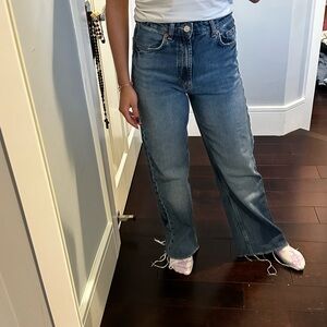 Zara dark wash jeans